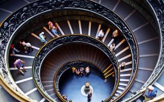 A Spiral Staircase - A Photo by Gabriel Gheorghe