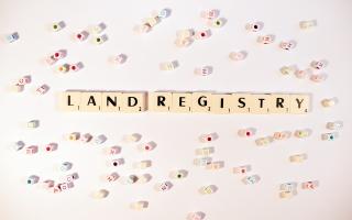Photo of the word "Land Registry" by Jonathan Rolande at Pixabay 